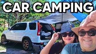 Our CRV Camper Maiden Voyage in the Mountains #philippines #carcamping