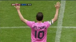 Del Piero Goal & Farewell vs. Atalanta (HD)