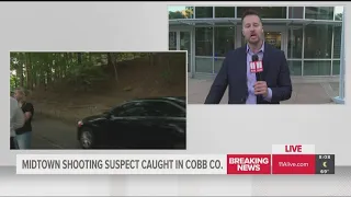 Midtown Atlanta shooting suspect Deion Patterson taken into custody in Cobb County