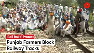 Punjab Farmers’ Three-day 'Rail Roko' Protest Begin; Demand Assurance On MSP, Flood Compensation