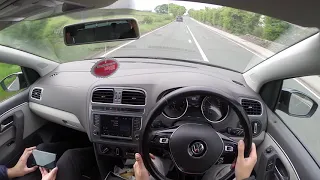 VW Polo 2015 1.4 TDI 75HP | POV Test Drive