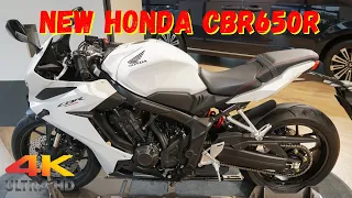 新型ホンダ CBR650R 2024年 - NEW 2024 HONDA CBR650R White - New Honda CBR 650R 2024
