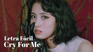 TWICE - CRY FOR ME (Letra Fácil / Pronunciación Fácil / Easy Lyrics)