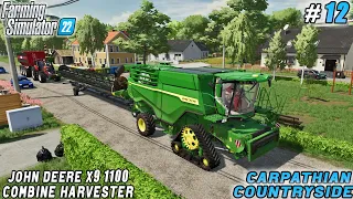 Enhanced Harvesting: New Combine Replaces Two Old | Carpathian Countryside Farm | FS 22 | ep #12
