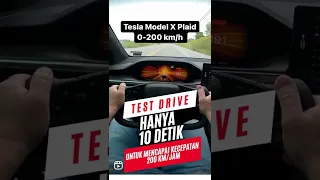 TEST DRIVE TESLA X PLAID HANYA 10 DETIK Capai Kecepatan 200 km/h @ototechnews