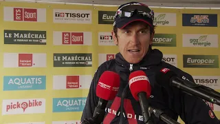 Geraint Thomas - Interview at the finish part 2 - Tour de Romandie Stage 5