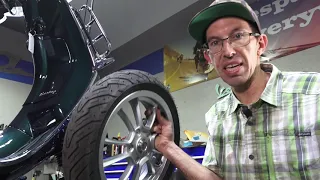 How to Change Tires & Brakes on Your Modern Vespa Sprint or Primavera