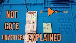 NOT Gate | Boolean Logic & Logic Gates: Crash Course Computer Science #3 Explaned [Part 2]