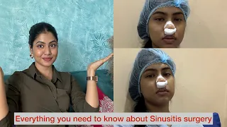 All about my surgery| sinusitus/ deviated septum|  suyash