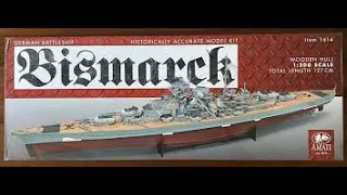 Amati 1/200 Scale Bismarck Unboxing