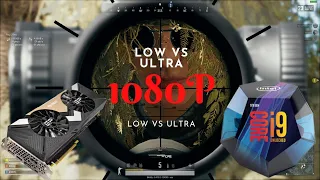 PUBG SEASON 6 TEST VERYLOW VS ULTRA I9 9900k+RTX2080TI