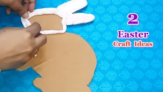 2 Easy  Easter decoration idea made with simple materials | DIY Affordable Easter craft idea  🐰2