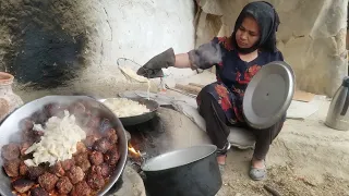 Village Life Afghanistan | Cooking Homemade Pasta and Meatballs | @Tasty Foodies