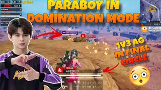 Nv Paraboy Solo 7 Kills In PEL Scrims!!🔥🔥 Nv Paraboy 1v3 AG In Final Circle!!❤️