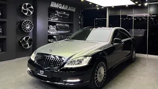 MERCEDES S CLASS W221 BODY KİT 2009-2012 FACELİFT DÖNÜŞÜM | ÇİFT RENK KAPLAMA | MAYBACH JANT