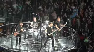 Nickelback " Bottoms Up " stage 2 rising! - Toyota Center Houston 2012