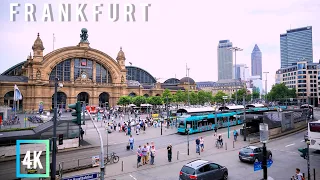 Frankfurt Hauptbahnhof | Germany 🇩🇪 | in May 2023 | Walking Tour | 4K UHD