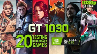 Testing/Benchmark 20 Games at 1080p on GeForce GT 1030 in 2021 | PART 9