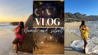 VLOG | Things to Do in Cape Town | Camps Bay Beach | Silent Disco At Clifton 3rd | Sunset View