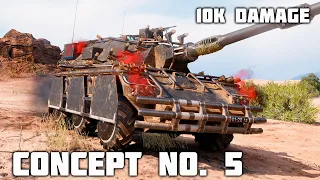 Concept No. 5 WoT – 6Kills, 10K Damage