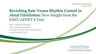 Revisiting Rate Versus Rhythm Control in Atrial Fibrillation