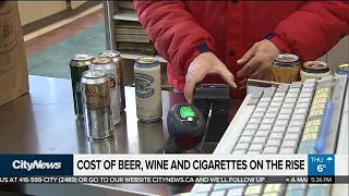 Business Report: Alcohol and cigarette prices to increase