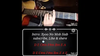 Xyoo No Mob Siab : Xis Nus Vaj  ( guitar chords) by Tub Vwj channel