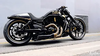 Dave's GOLD Harley Vrod Build Part 3 - Final