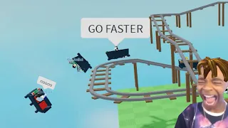 The Roblox Cart Ride Experience (funny)