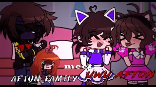 Afton Family Meet UWU Afton /gacha club/gacha fnaf /afton family / gacha afton /read the description