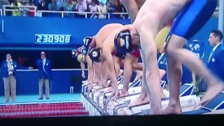 Men's 200M individual Medley Rio Olympics 2016 [Michael Phelps winner]