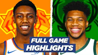 KNICKS at BUCKS FULL GAME HIGHLIGHTS | 2021 NBA Season