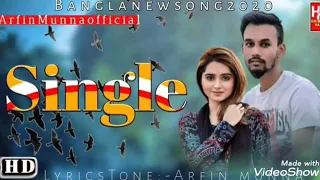 Single || সিঙ্গেল || Arfin Munna || Bangla new funny rapp song 2020