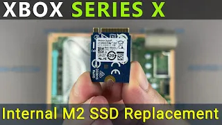 Xbox Series X internal M2 SSD Replacement