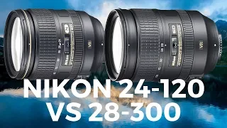 Nikon 28-300 vs Nikon 24-120 - Choosing a Walk Around Lens for My Niko D850 & Nikon D500 Combo