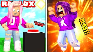 What happens when we press the BUTTON? | Roblox
