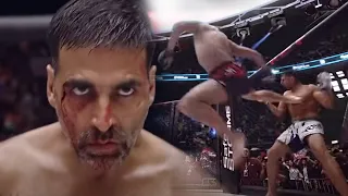 AKSHAY KUMAR vs RON SMOORENBURG (Hammer) FIGHT SCENE: BROTHERS -HD - Warrior भाई बंधु