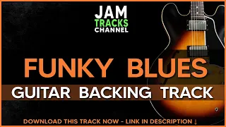 Funky Blues Fusion Guitar Backing Track Jam in A