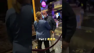 Security goes off on drunk guy part 2 #lmao #wtf #funnyasf #funny #fight