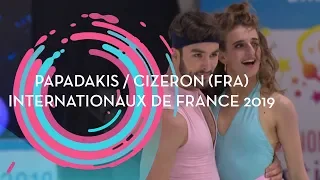 Papadakis / Cizeron (FRA) | Ice Dance Rhythm Dance | Internationaux de France 2019 | #GPFigure