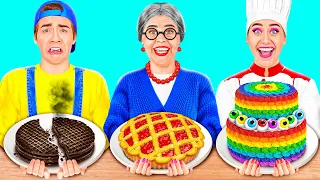 Reto De Cocina Yo vs Abuela | Guerra de Cocina por TeenChallenge