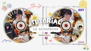 How I Make CD Scrapbook Wonwoo Ver| Using Canva and IbisPaint X