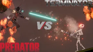 Predator vs Terminator in People Playground