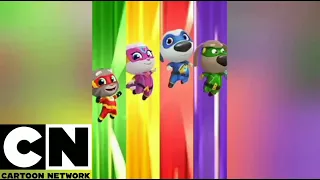 Talking Tom Heroes 3D Theme Song In Hungarian (Cartoon Network)
