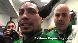 danny garcia on what zab judah told him during fight - EsNews Boxing