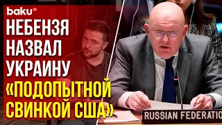 Постпред РФ Небензя выступил на заседании СБ ООН по поставкам западных вооружений Украине