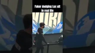 Faker with a clean Lux R juke in real life 😎