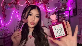 ASMR | Valentine's Day Spa Treatment 💗 (personal attention, kisses, face touching)