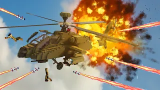 Realistic Helicopter Shootdowns & Crashes 42 😱 Teardown