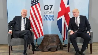 Visite de Joe Biden en Europe : premier rendez-vous en Cornouailles avec Boris Johnson